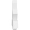 Ekena Millwork Kennewick Architectural Grade PVC Gable Bracket, 48"W x 24"H x 4"D x 6"F, 12/12 Pitch GBP048X24X0406KEN00 - alternate 5